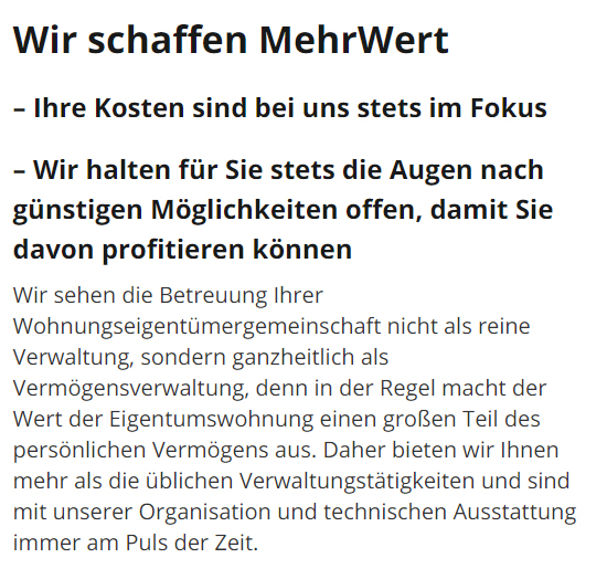 Wohnungseigentümer Gemeinschaft